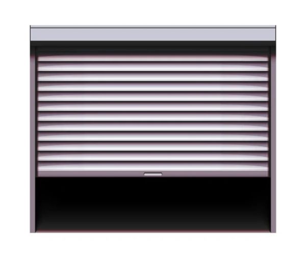 USĂ DE GARAJ TIP RULOU CU LAMELĂ 77 MM